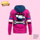 Charlotte Checkers Neon Night Hoodie - Pink