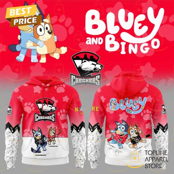 Charlotte Checkers x Bluey And Bingo Hoodie