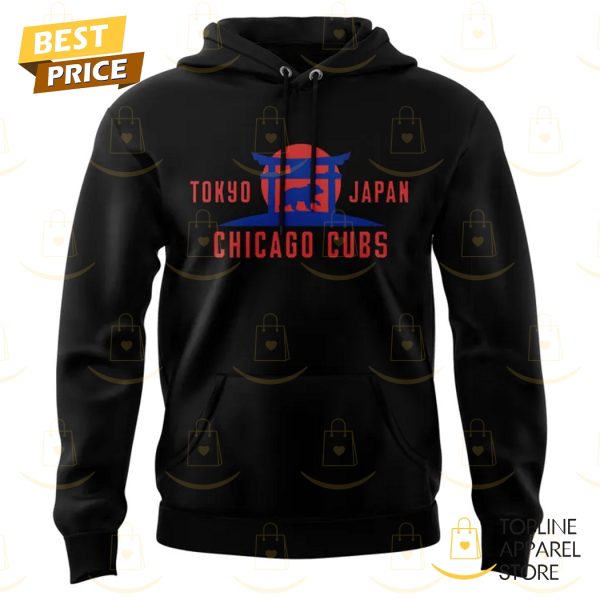 Chicago Cubs 2025 World Tour Tokyo Series Hoodie - Image 2