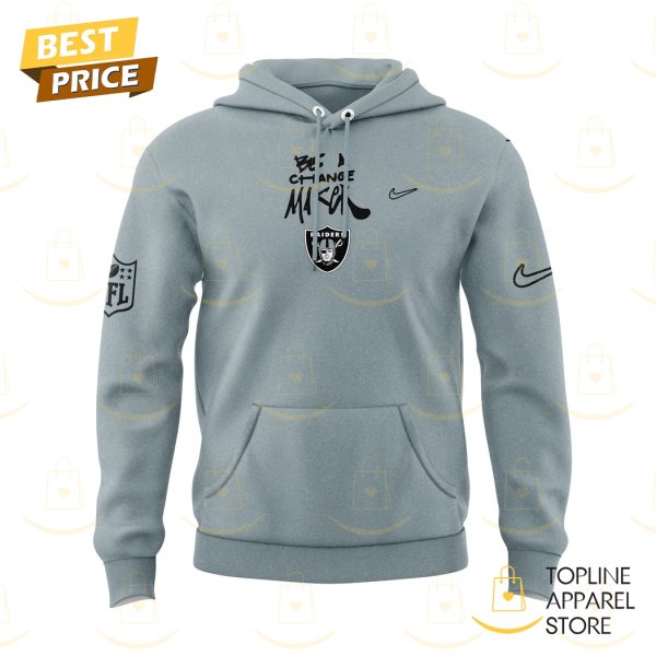 Coach Antonio Pierce Be A Change Maker Las Vegas Raiders Hoodie - Image 2