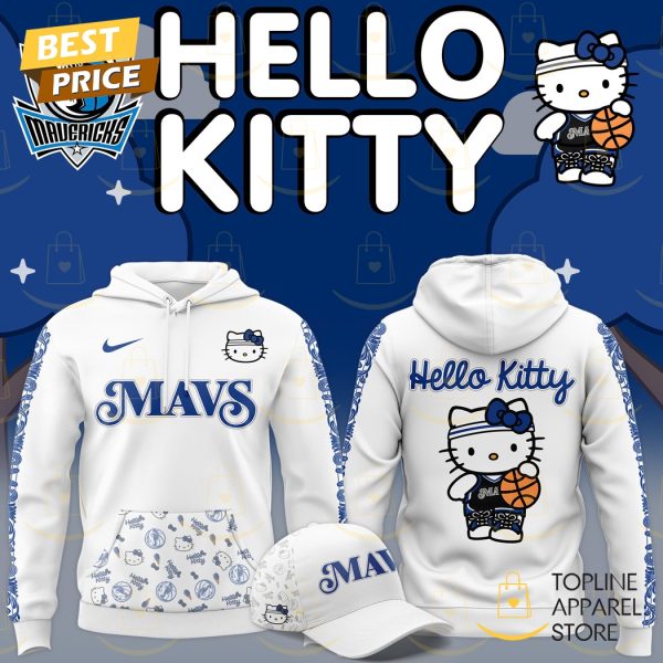 Dallas Mavericks x Hello Kitty Hoodie - White
