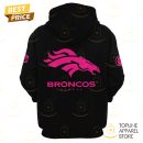 Denver Broncos 2024-2025 Crucial Catch Waffle Hoodie - Pink