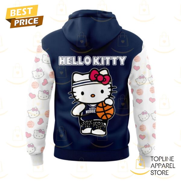 Denver Nuggets Basketball x Hello Kitty Logo Hoodie - Image 3