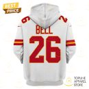 Deon Bush Kansas City Chiefs Hoodie - White