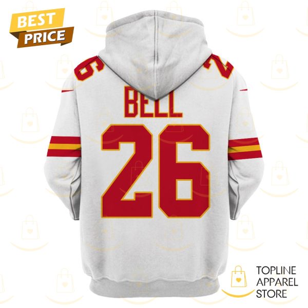Deon Bush Kansas City Chiefs Hoodie - White - Image 2