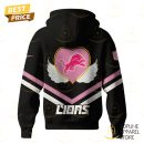 Detroit Lions 2025 Valentine Game Day Hoodie