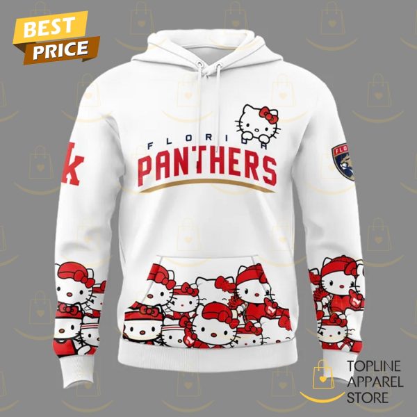 Florida Panthers x Hello Kitty Night 2025 Hoodie - Image 2
