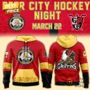 Grand Rapids Griffins x Beer City Hockey Night Hoodie