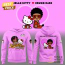 Hello Kitty x Bruno Mars Hoodie - Pink