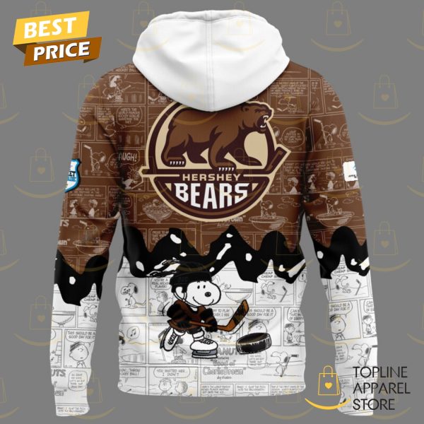 Hershey Bears x Peanuts Night 75th Anniversary Hoodie - Image 3