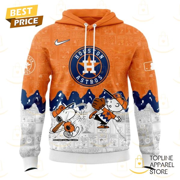 Houston Astros 75th Anniversary Of Peanuts Hoodie - Image 2