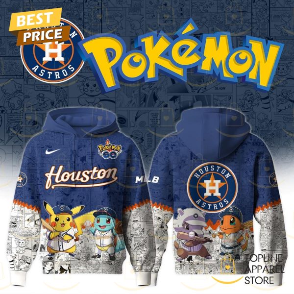 Houston Astros x Po Ke mon Go Tokyo Series 2025 Hoodie