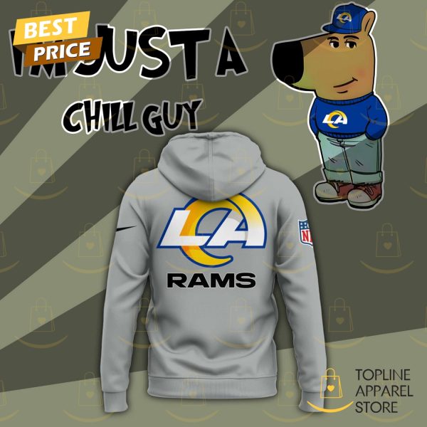 Im Just A Chill Guy Los Angeles Rams Hoodie - Image 3