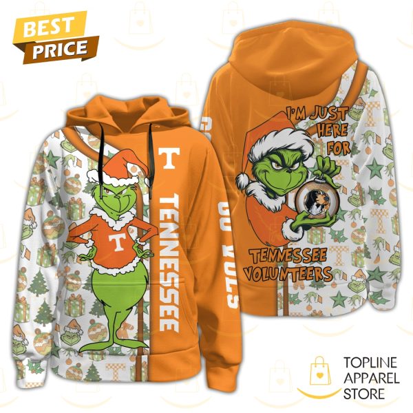 Im Just Here For Tennessee Volunteers Hoodie - Image 4