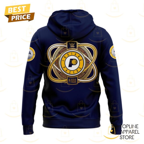 Indiana Pacers x 2025 WWE Night Tyrese Hoodie - Image 3