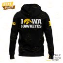 Iowa Hawkeyes 2025 Nothing Easy Hoodie - Black