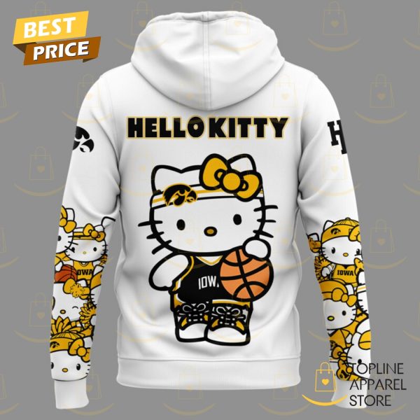 Iowa Hawkeyes Women Basketball x Hello Kitty Hoodie - Image 3