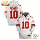 Isiah Pacheco Kansas City Chiefs Hoodie - White