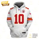 Isiah Pacheco Kansas City Chiefs Hoodie - White