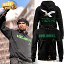 Jalen Hurts Love, Hurts Philadelphia Eagles Hoodie - Black