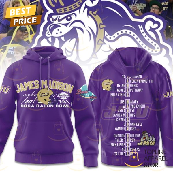 James Madison Dukes 2024-2025 Raton Bowl Hoodie
