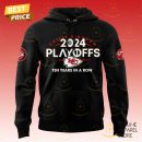 Kansas City Chiefs 2024-2025 Playoffs Afc West Clinched Hoodie