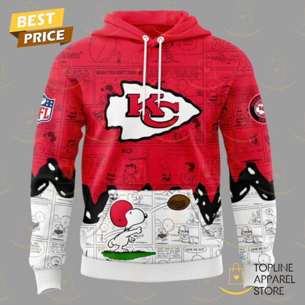 Kansas City Chiefs x Peanuts Night 75th Anniversary Hoodie - Image 2