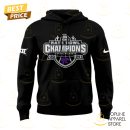 Kansas State Wildcats Football 2024-2025 Rate Bowl Champions Hoodie - Black