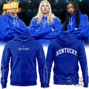 Kentucky Wildcats Women Basketball 2025 Hoodie - Blue