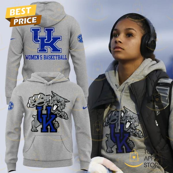 Kentucky Wildcats Women Basketball 2025 Hoodie - Grey