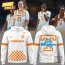Lady Tennessee Volunteers Women Basketball Hoodie - White
