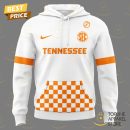 Lady Tennessee Volunteers Women Basketball Hoodie - White