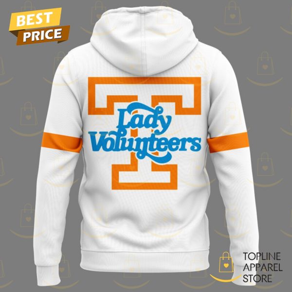 Lady Tennessee Volunteers Women Basketball Hoodie - White - Image 3