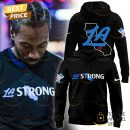 Los Angeles Clippers Strong Design Hoodie - Black