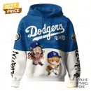 Los Angeles Dodgers MLB x De m on Slay er Hoodie