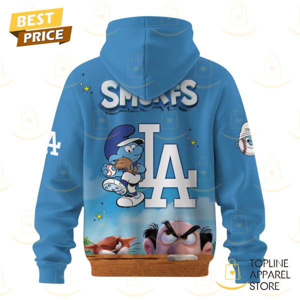 Los Angeles Dodgers MLB x The Smurt Night Hoodie - Image 3