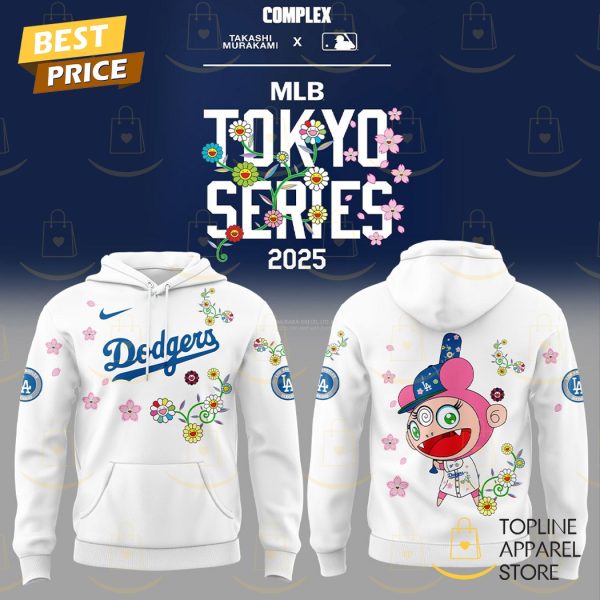 Los Angeles Dodgers Takashi Murakami x MLB World Tour Tokyo Series 2025 Hoodie