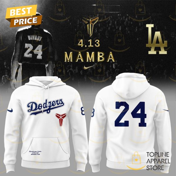 Los Angeles Dodgers x Kobe Bryant Mamba Thank You Hoodie