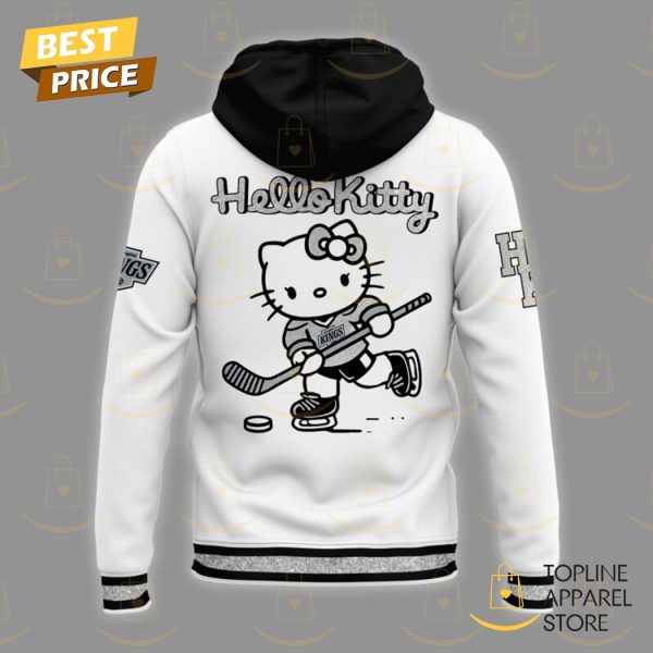 Los Angeles Kings x Hello Kitty Design Hoodie - Image 3