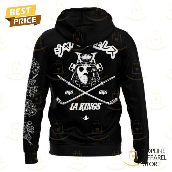 Los Angeles Kings x Japangeles 2025 Black Hoodie - Image 3