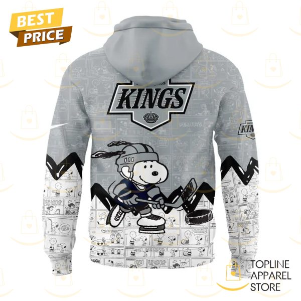 Los Angeles Kings x Peanuts 75th Anniversary Hoodie - Image 3