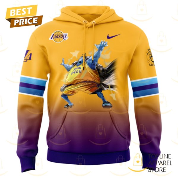 Los Angeles Lakers x Jinbe One Piece The Straw Hat Pirates Hoodie - Image 2