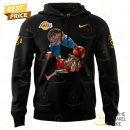 Los Angeles Lakers x Franky One Piece The Straw Hat Pirates Hoodie - Black