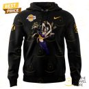 Los Angeles Lakers x Nico Robin One Piece The Straw Hat Pirates Hoodie - Black