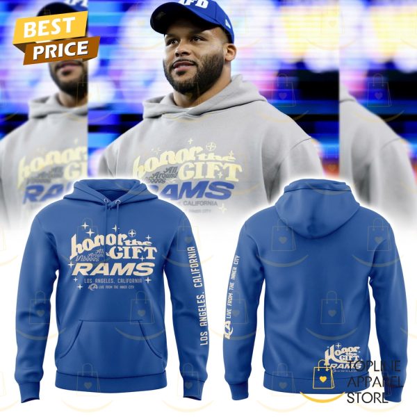 Los Angeles Rams Honor The Gifts Hoodie - Blue