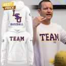 LSU Tigers - Team Me Design Hoodie - White