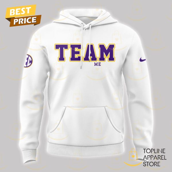 LSU Tigers - Team Me Design Hoodie - White - Image 2