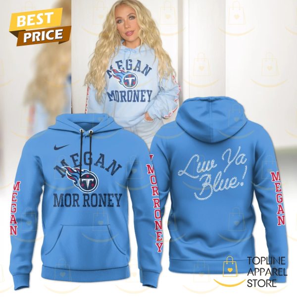 Megan Moroney x Tennessee Titans Luu Ya Blue Hoodie - Blue