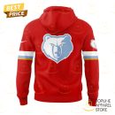 Memphis Grizzlies Basketball 50 Years Red Hoodie