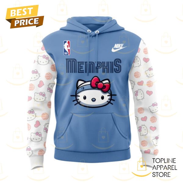 Memphis Grizzlies Basketball x Hello Kitty Hoodie - Image 2